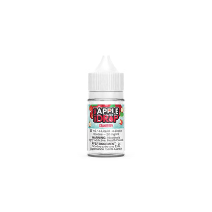 Apple Drop Ice Salt Nic Ejuice 30ml bottle flavour Cranberry