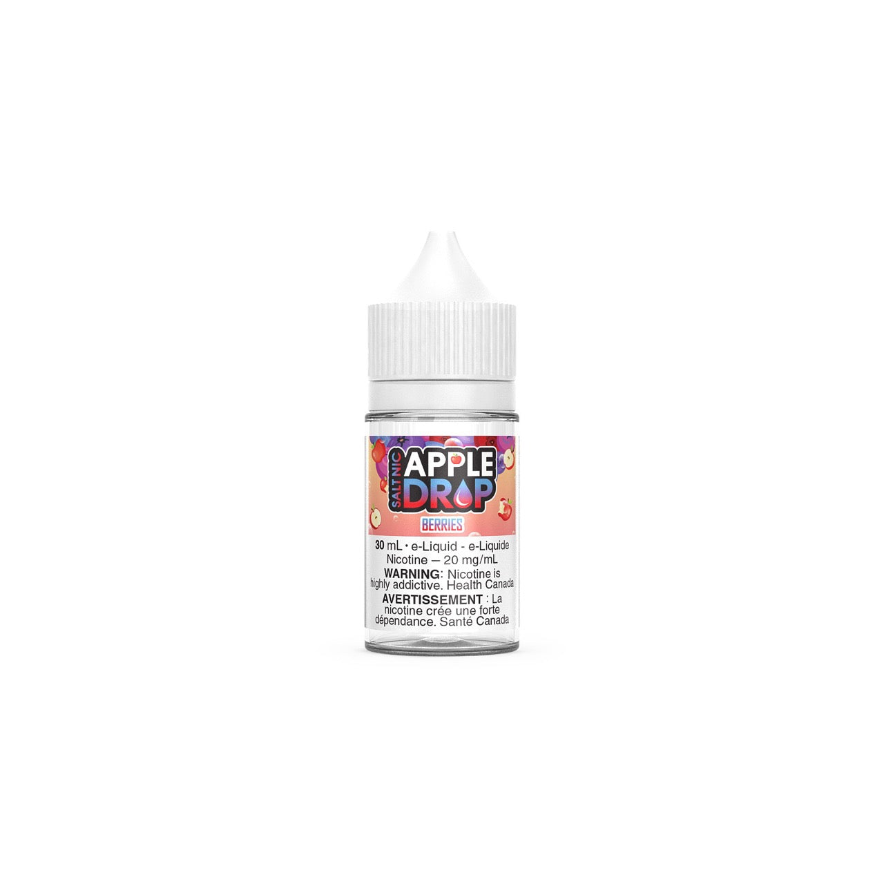 Apple Drop Salt Nic Ejuice 30ml bottle flavour Berries