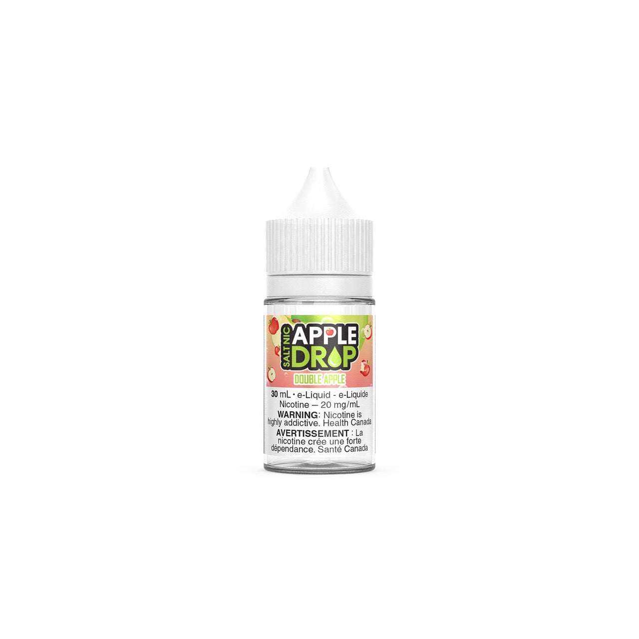 Apple Drop Salt Nic Ejuice 30ml bottle flavour Double Apple