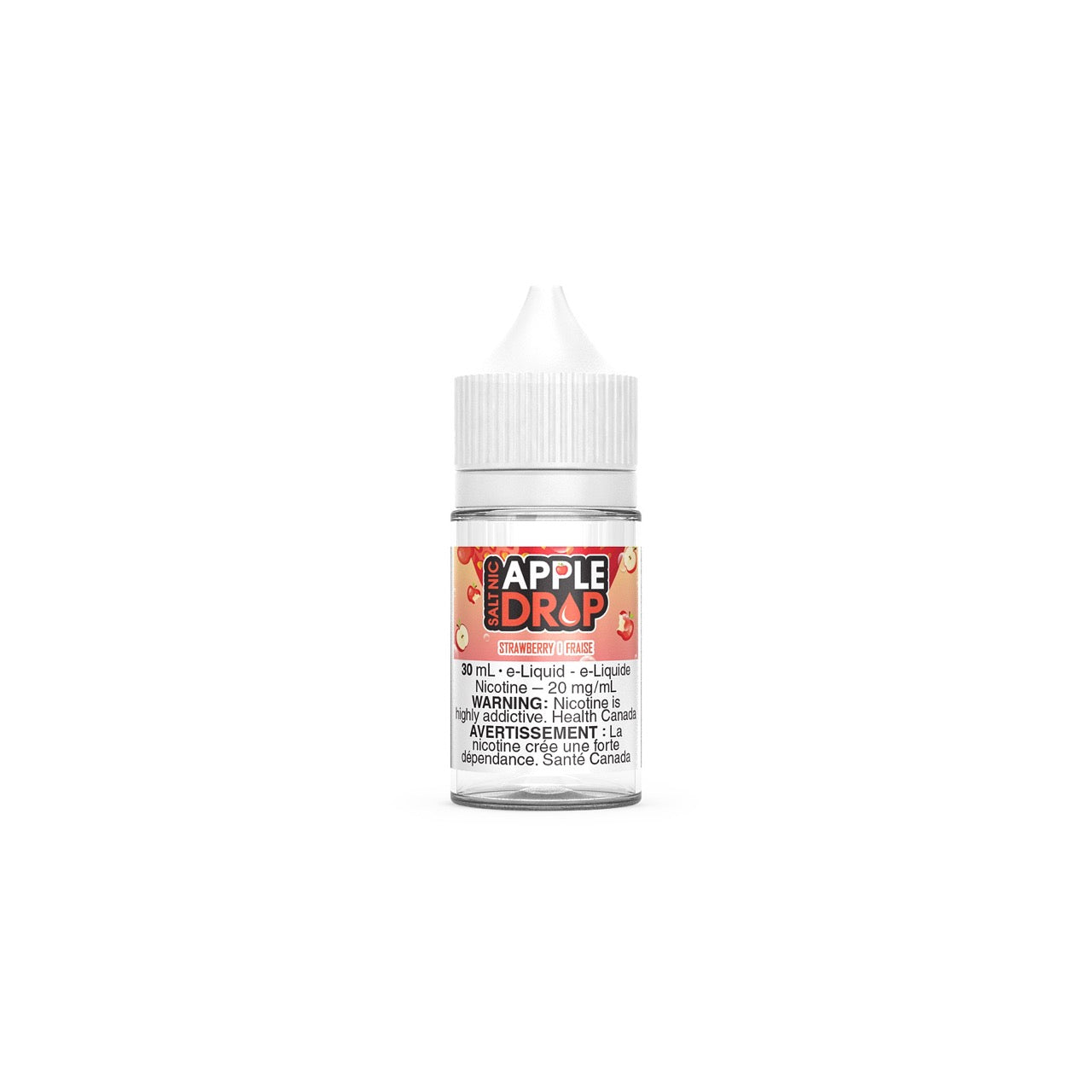 Apple Drop Salt Nic Ejuice 30ml bottle flavour Strawberry