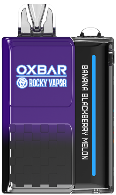 Banana Blackberry Melon Rocky Vapor Oxbar M20K Disposable Vape Device