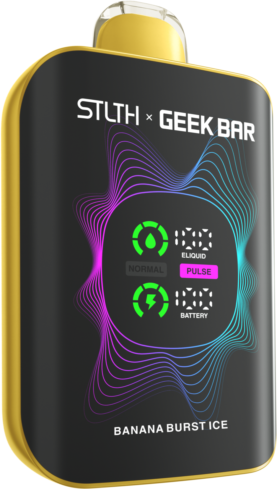 Banana Burst Ice STLTH X GEEK BAR