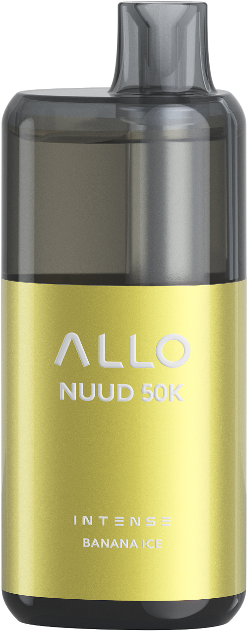 Allo Nuud 50K Disposable Vape - Banana Ice Cloud Island Vapour Allo Nuud 50K Disposable Vape - Banana Ice Cloud Island Vapour