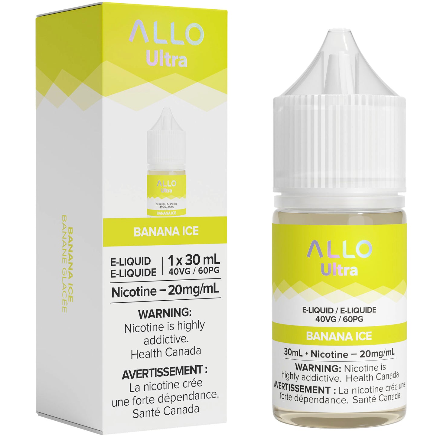 Banana Ice Allo Ultra E-Liquid