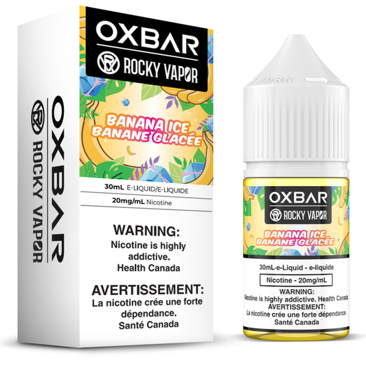 Banana Ice Rocky Vapor Oxbar E-Liquids