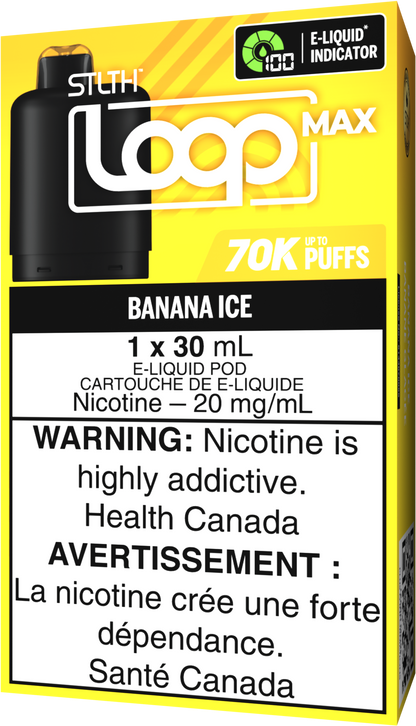 Banana Ice STLTH LOOP MAX Pod Pack