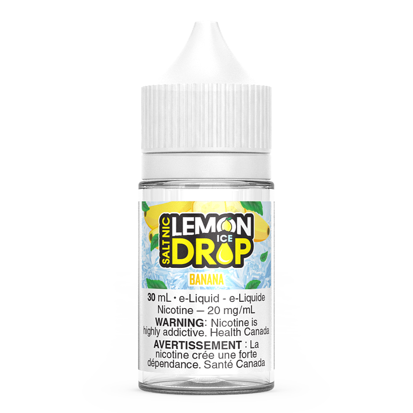 Banana LEMON DROP ICE Salt Nic Vape Juice E-Liquid 30mL