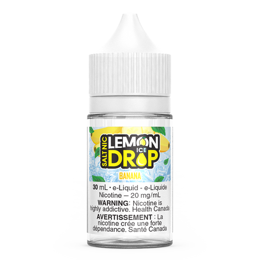 Banana LEMON DROP ICE Salt Nic Vape Juice E-Liquid 30mL