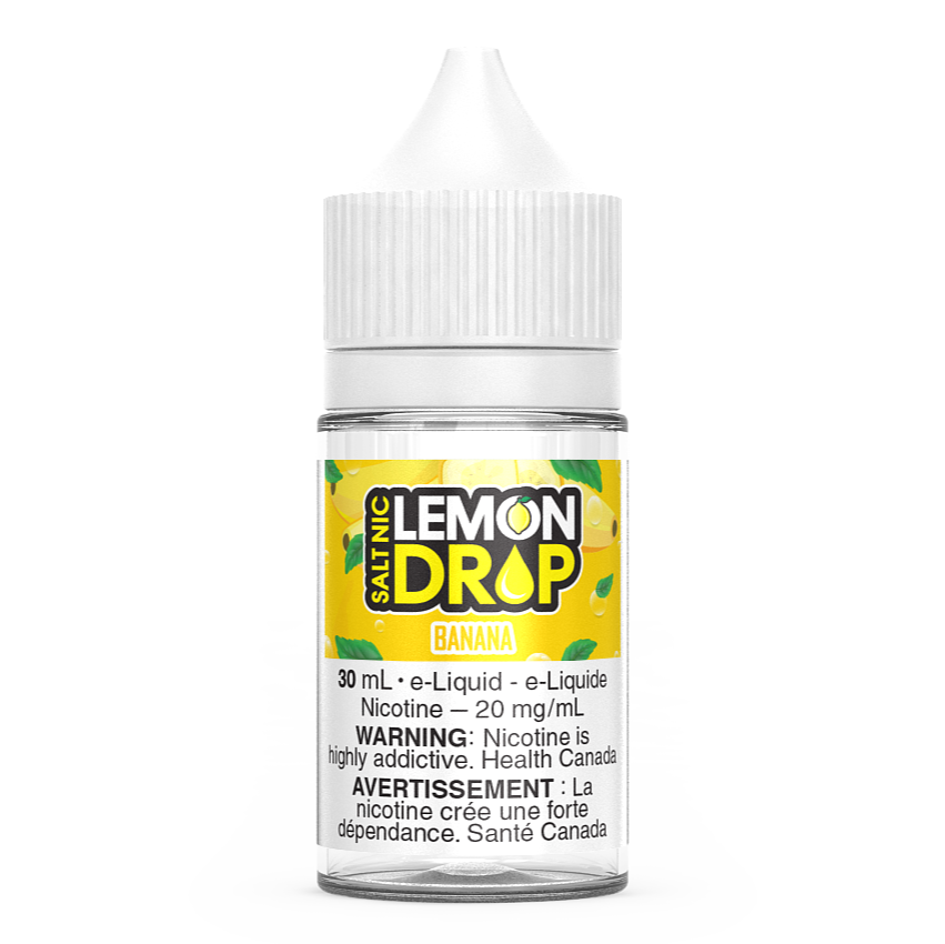 Banana LEMON DROP Salt Nic Vape Juice E-Liquid 30mL