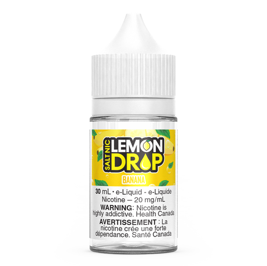 Banana LEMON DROP Salt Nic Vape Juice E-Liquid 30mL