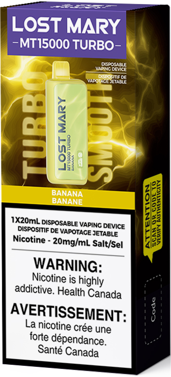 Banana LOST MARY MT15000 TURBO Vape