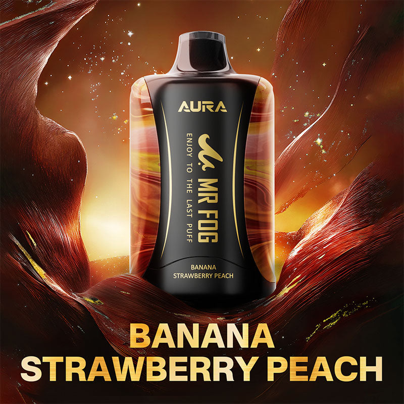 Banana Strawberry Peach MR FOG AURA 60K