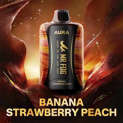 Banana Strawberry Peach MR FOG AURA 60K