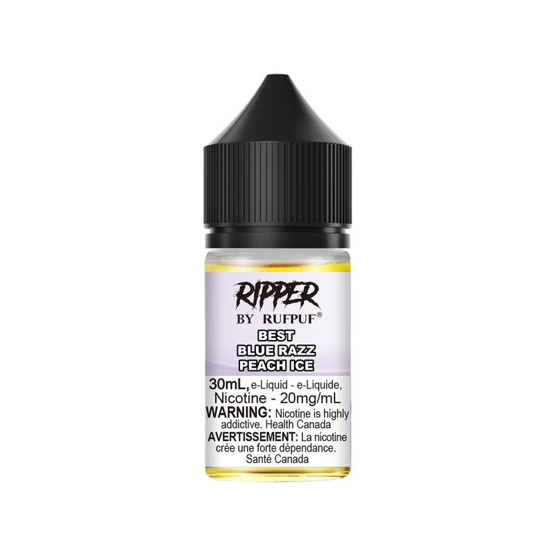 Rufpuf Ripper E-juice flavour Best Blue Razz Peach Ice