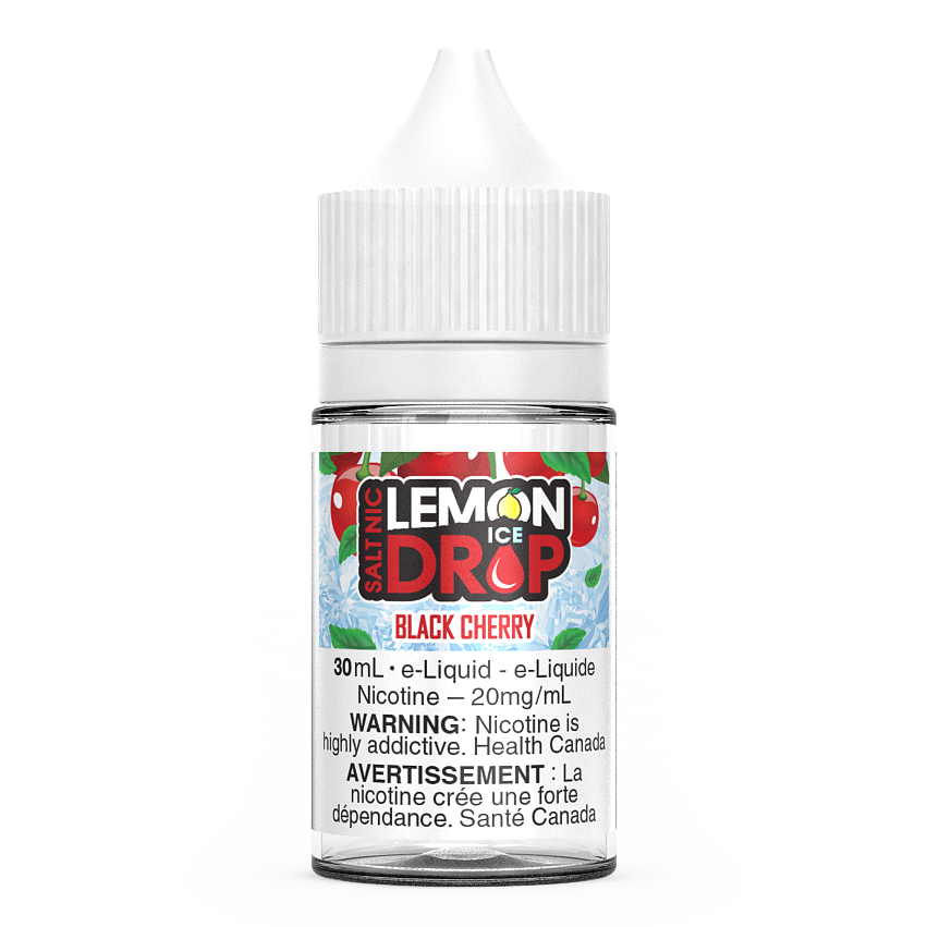 Black Cherry LEMON DROP ICE Salt Nic Vape Juice E-Liquid 30mL