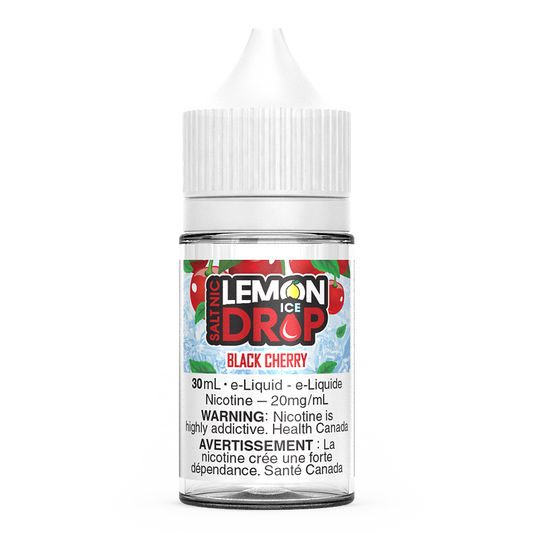 Black Cherry LEMON DROP ICE Salt Nic Vape Juice E-Liquid 30mL