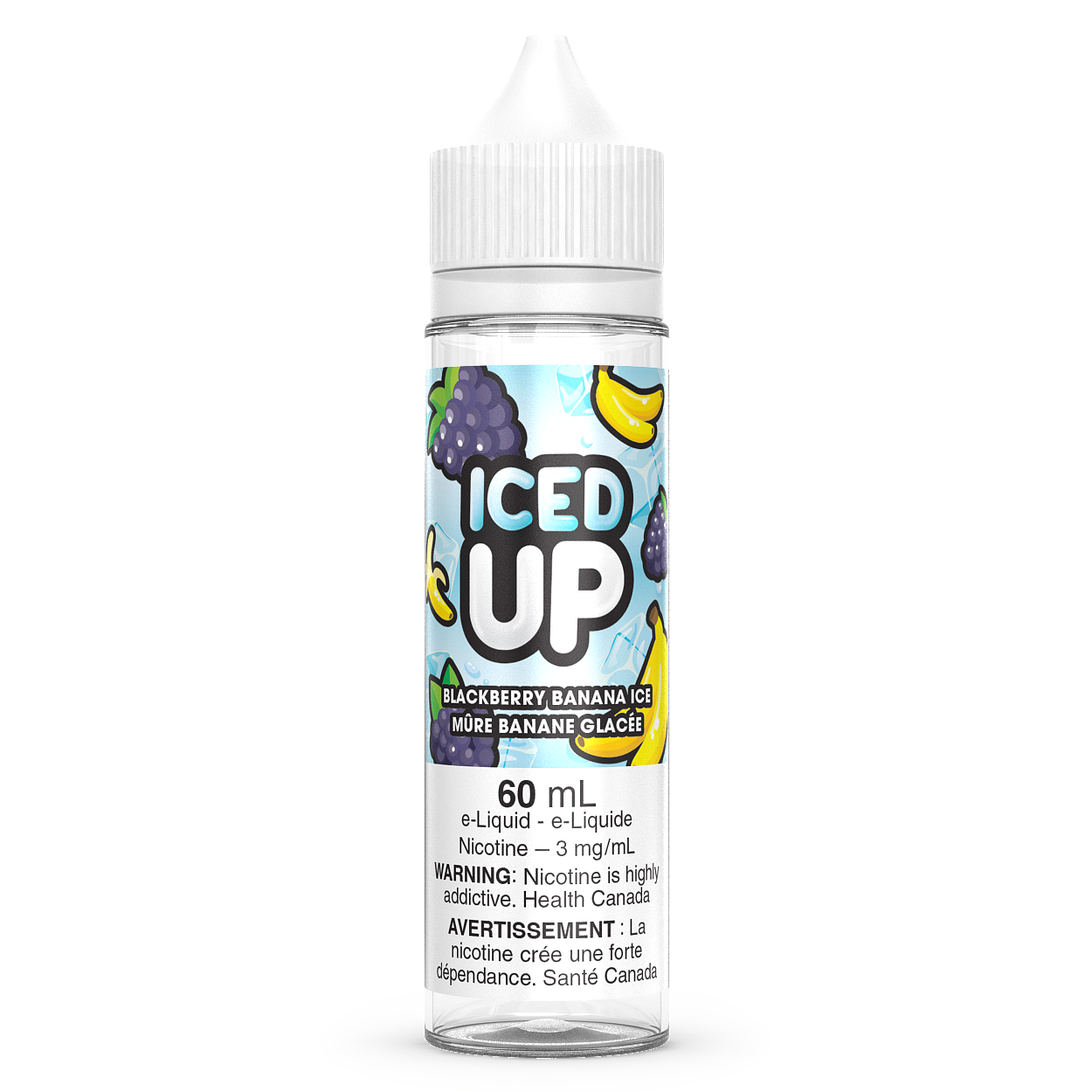 Blackberry Banana Ice Iced Up E-Liquid 60ml