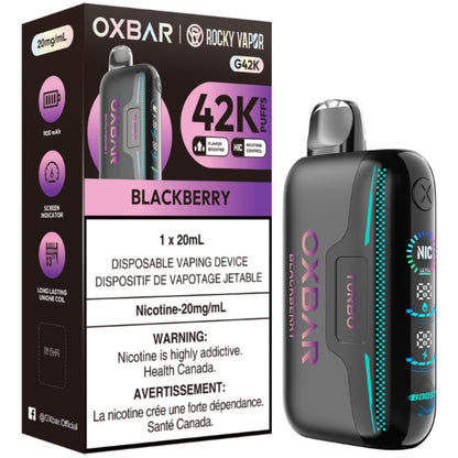 Blackberry ROCKY VAPOR OXBAR G42K