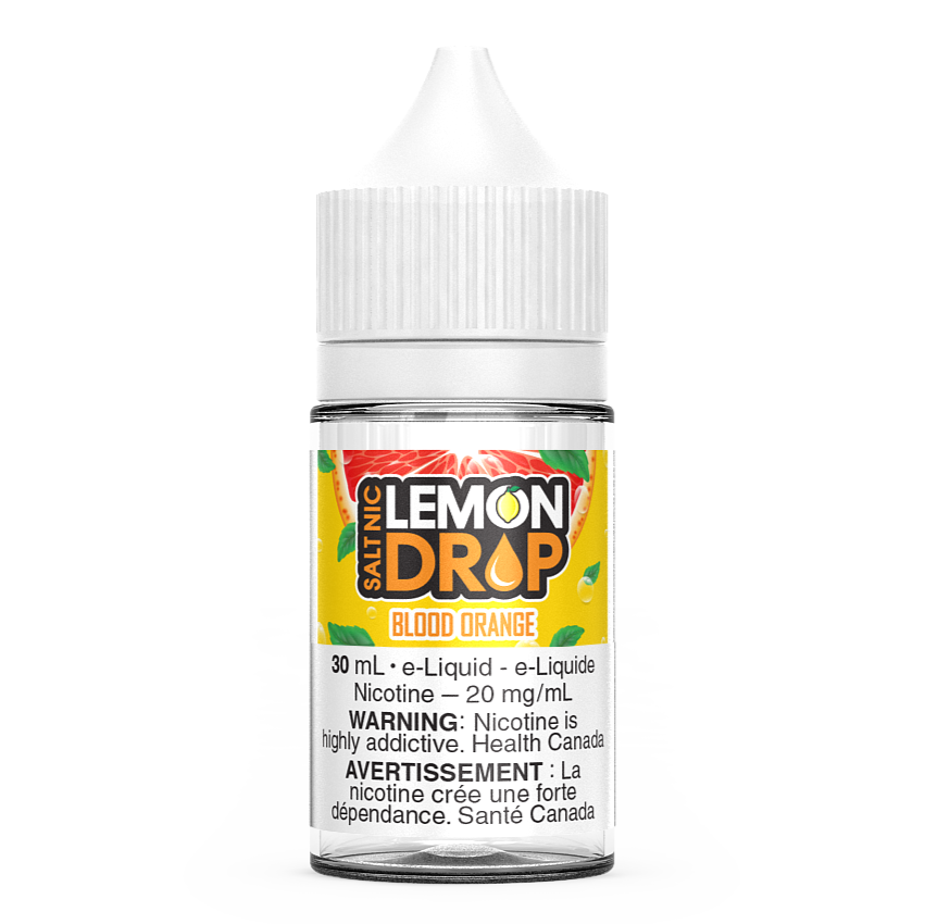 Blood Orange LEMON DROP Salt Nic Vape Juice E-Liquid 30mL