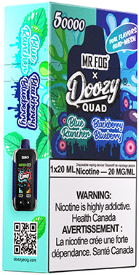 Blue Rancher Blackberry Blueberry DOOZY QUAD Disposable