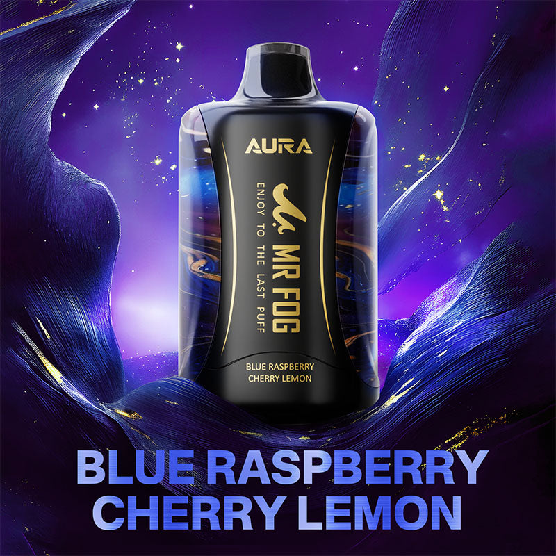 Blue Raspberry Cherry Lemon MR FOG AURA 60K