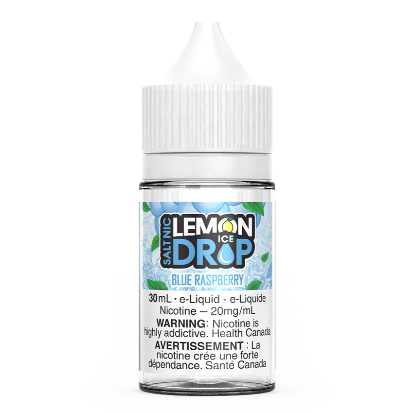 Blue Raspberry LEMON DROP ICE Salt Nic Vape Juice E-Liquid 30mL