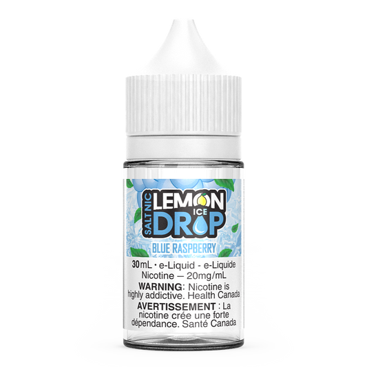 Blue Raspberry LEMON DROP ICE Salt Nic Vape Juice E-Liquid 30mL