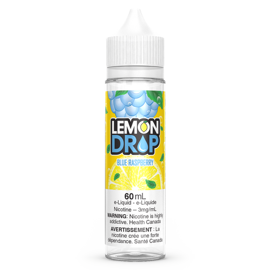 Blue Raspberry LEMON DROP Vape Juice E-Liquid 60mL Freebase