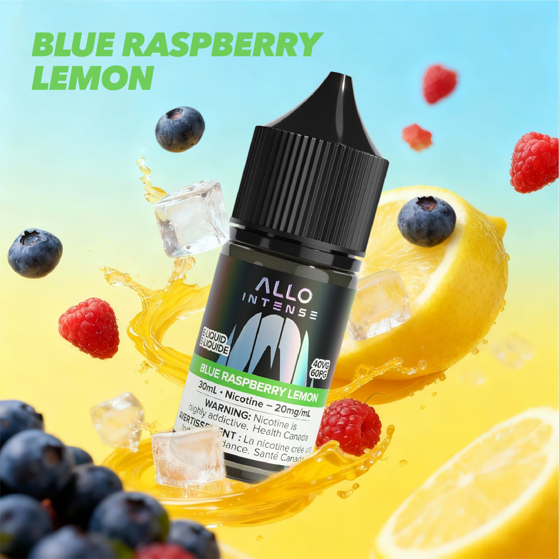 Blue Raspberry Lemon Allo Intense E-Liquid 30mL