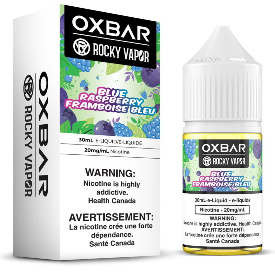 Blue Raspberry Rocky Vapor Oxbar E-Liquids