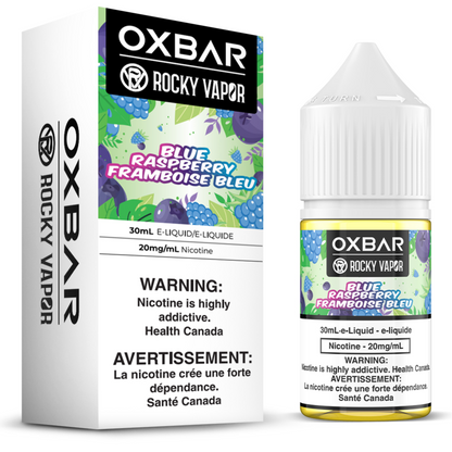 Blue Raspberry Rocky Vapor Oxbar E-Liquids