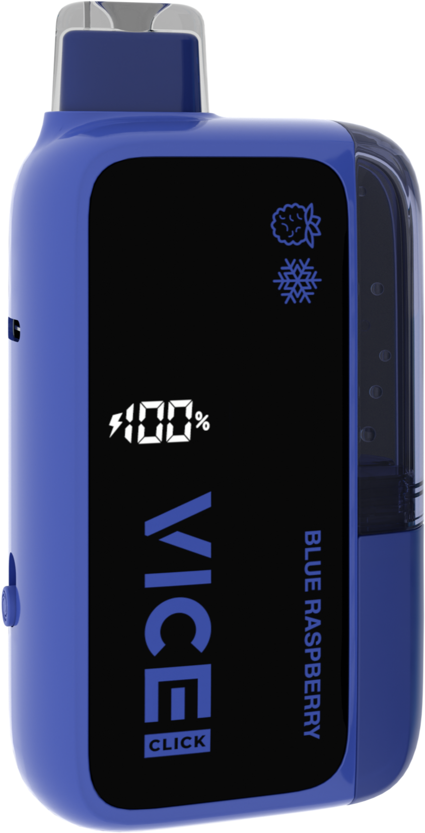 VICE CLICK Disposable Vape - Blue Raspberry  Cloud Island Vapour