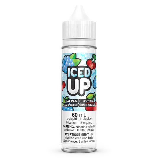 Blue Razz Cherry Ice Iced Up E-Liquid 60ml