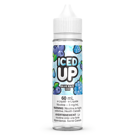 Blue Razz Ice Iced Up E-Liquid 60ml