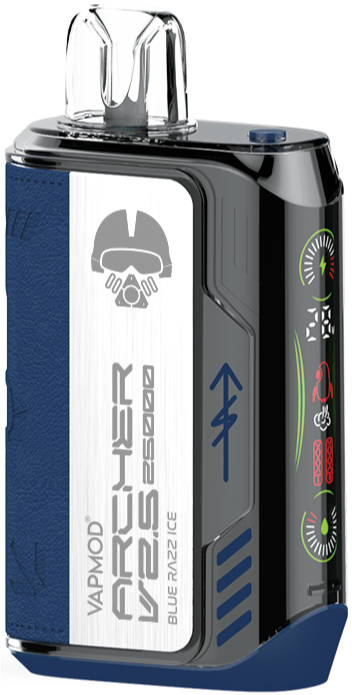 VAPMOD ARCHER V2.5 25000 Disposable Vape - Blue Razz Ice – Cloud Island ...