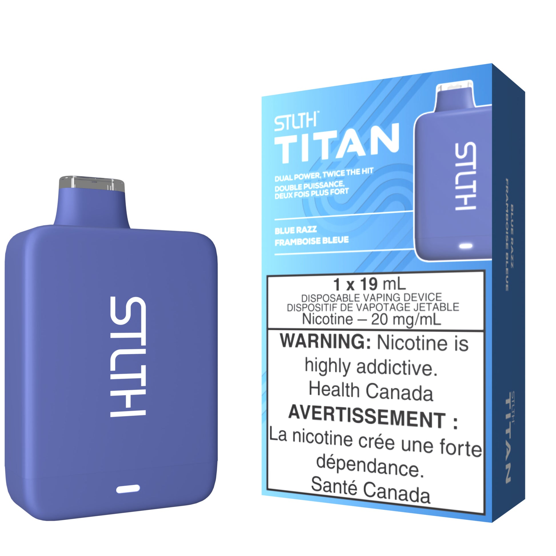 STLTH TITAN 10K Disposable Vape - Blue Razz Cloud Island Vapour STLTH TITAN 10K Disposable Vape - Blue Razz Cloud Island Vapour