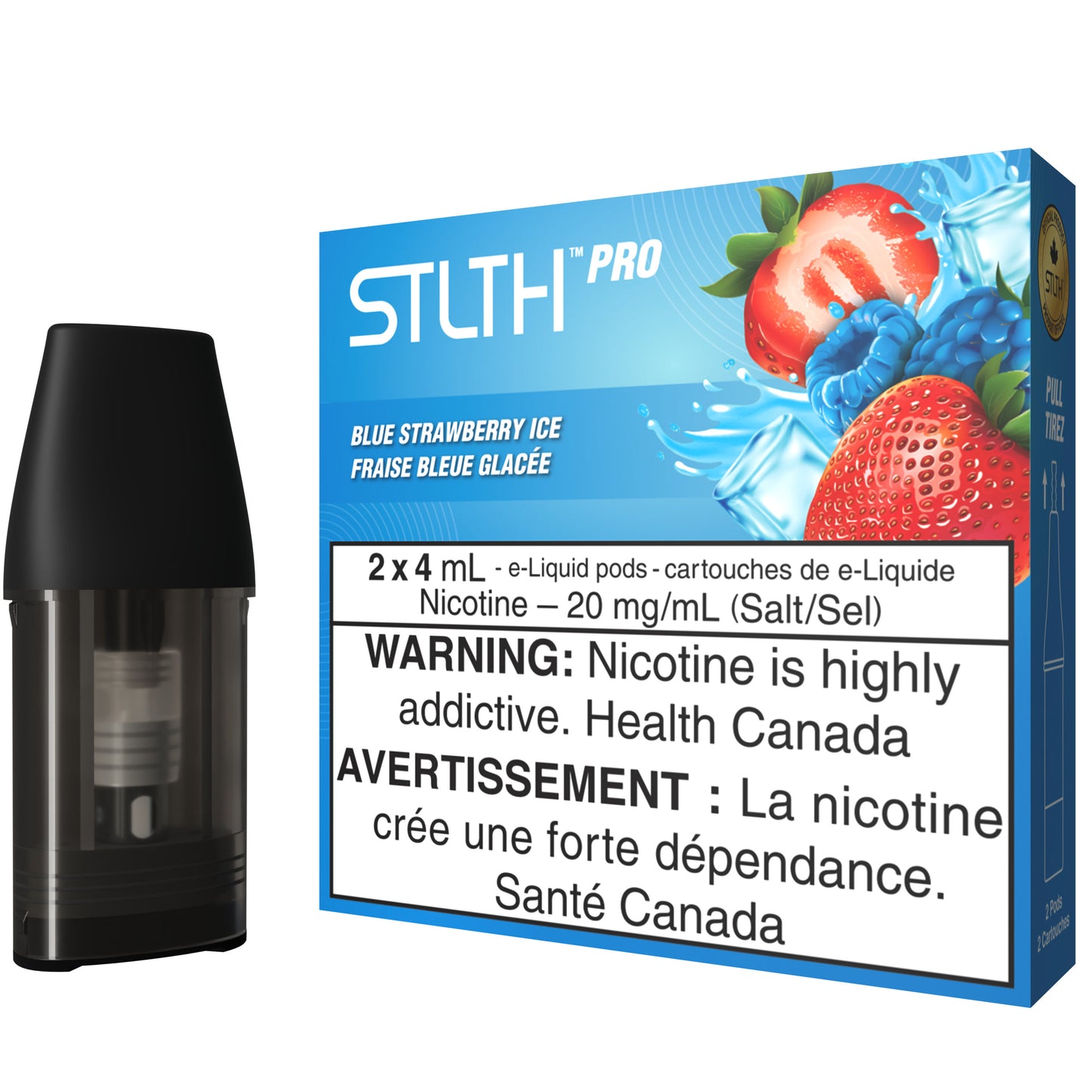 Blue Strawberry Ice STLTH PRO Pod Pack