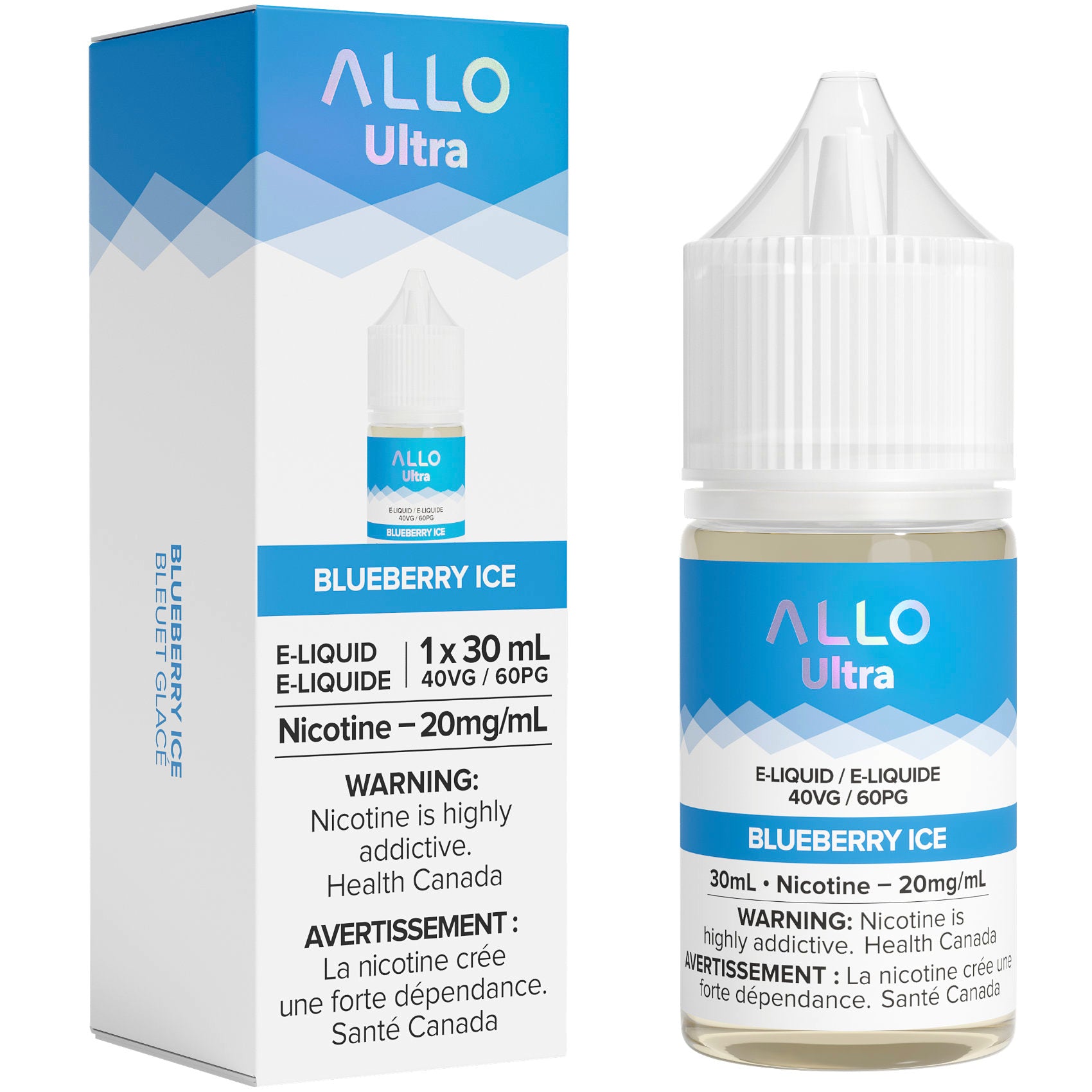 Blueberry Ice Allo Ultra E-Liquid