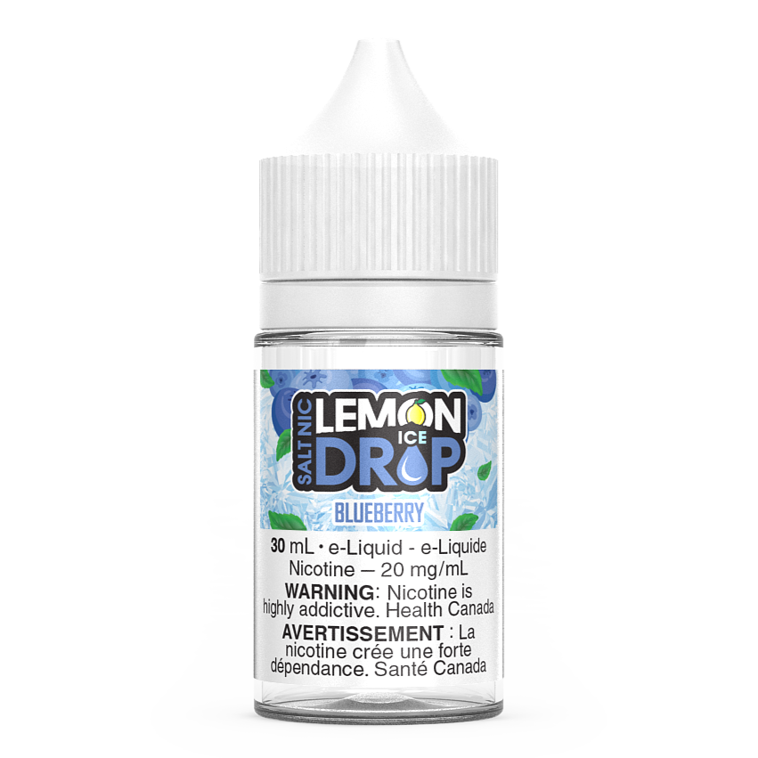 Blueberry LEMON DROP ICE Salt Nic Vape Juice E-Liquid 30mL