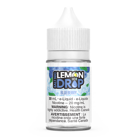 Blueberry LEMON DROP ICE Salt Nic Vape Juice E-Liquid 30mL