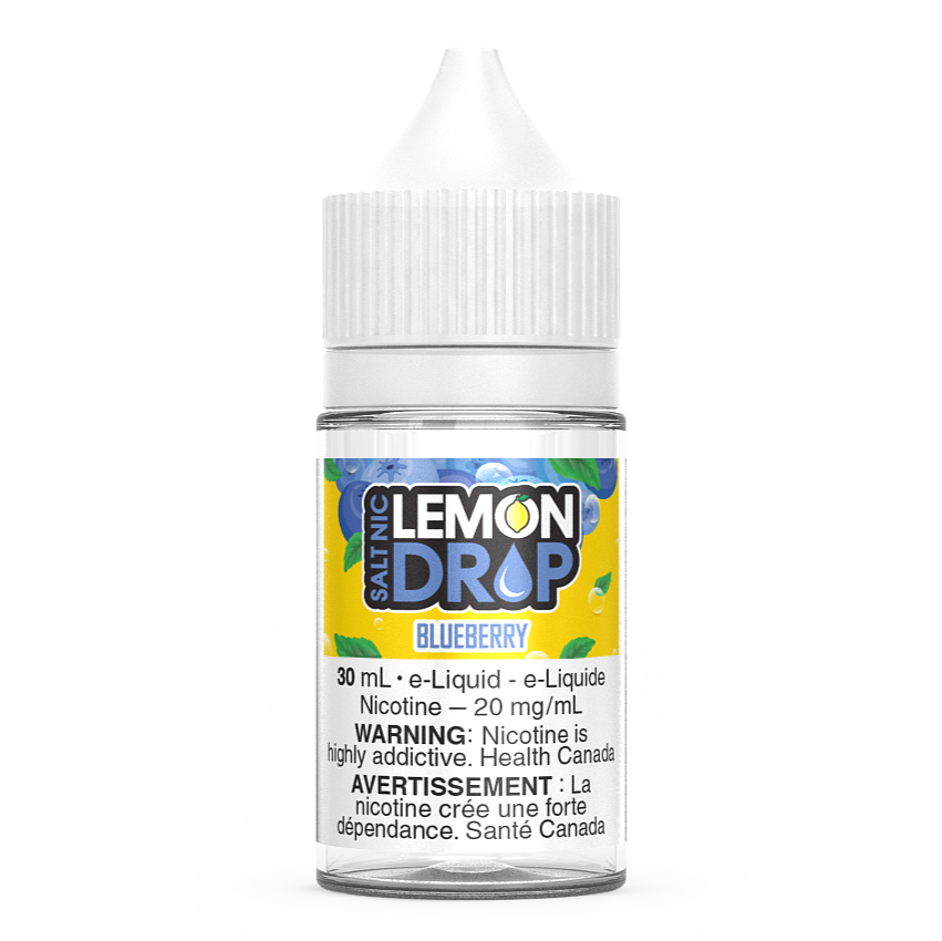 Blueberry LEMON DROP Salt Nic Vape Juice E-Liquid 30mL