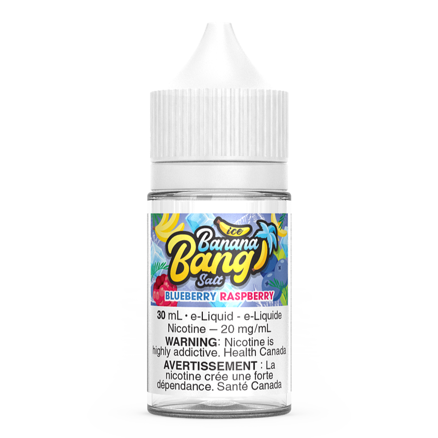 Blueberry Raspberry Banana Bang Ice Salt Nic Vape Juice 30mL