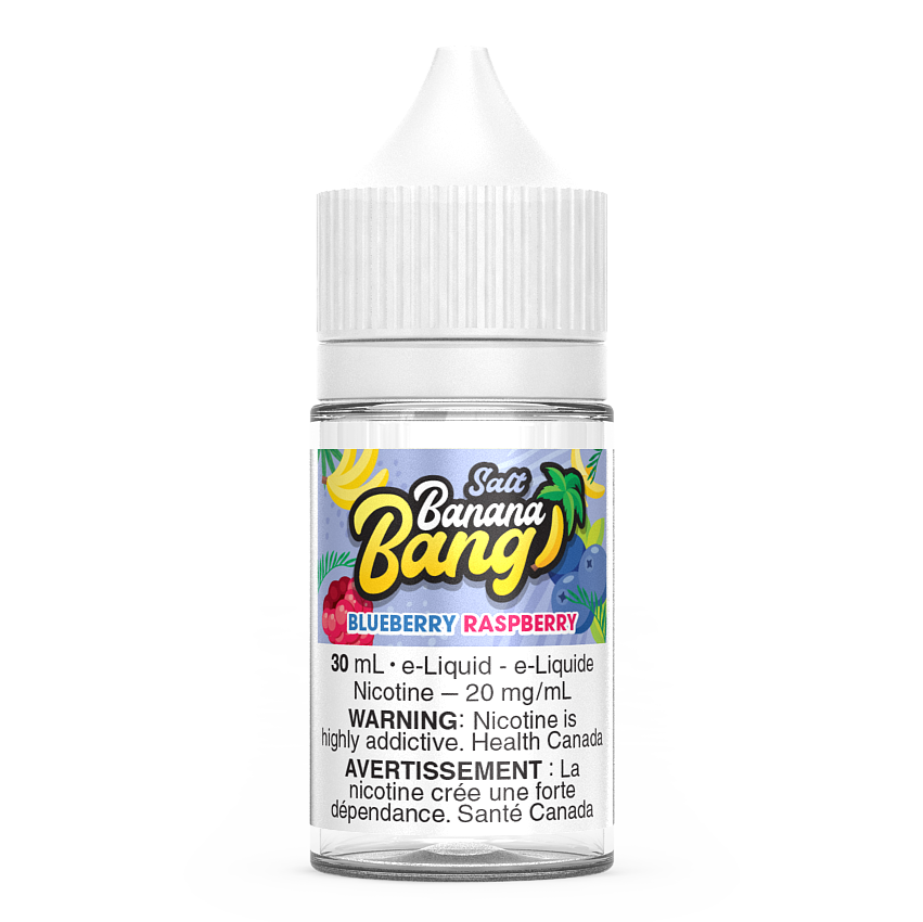 Blueberry Raspberry Banana Bang Salt Nic Vape Juice 30mL