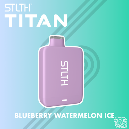 Blueberry Watermelon Ice STLTH TITAN 10K Disposable Vape