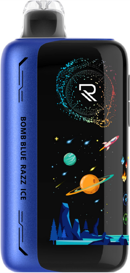Bomb Blue Razz Ice RUFPUF RIPPER XXX 125K