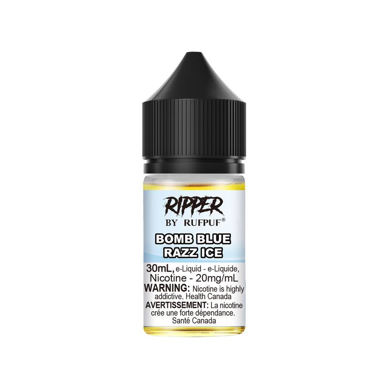 Rufpuf Ripper E-juice flavour Bomb Blue Razz Ice