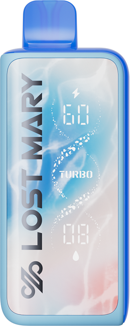 Bomb Blue Razz LOST MARY MT50K TURBO