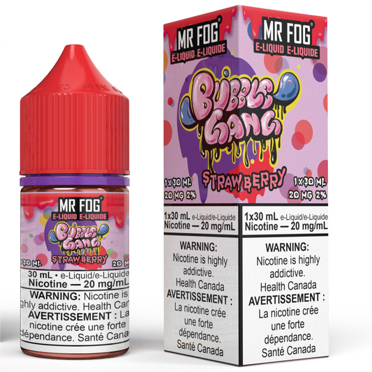 Bubble Gang Series Strawberry MR FOG Salt Nic E-Liquid