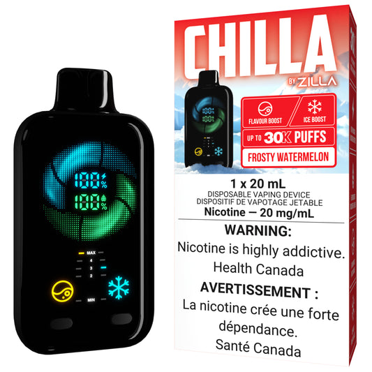 CHILLA BY ZILLA Disposable Frosty Watermelon