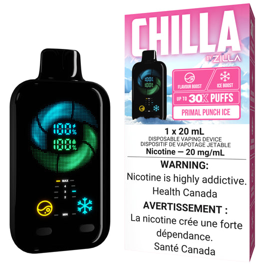 CHILLA BY ZILLA Disposable Primal Punch Ice